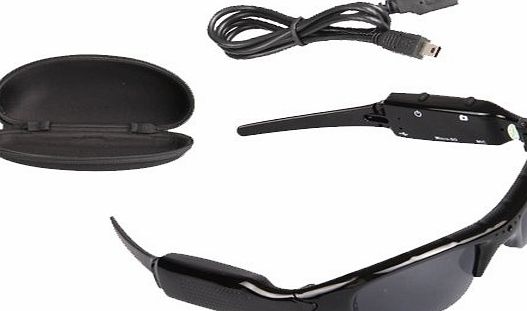 FACILLA Mini DV DVR Sunglasses Camera Audio Video Recorder 8GB [Electronics]